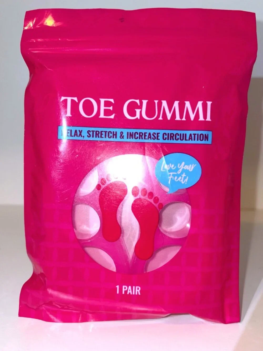 Toe Gummi Toe separators toe stretch Foot circulation